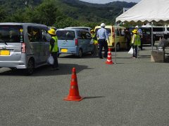 建設業協会合同交通茶屋 2024年9月24日 伯方町叶浦